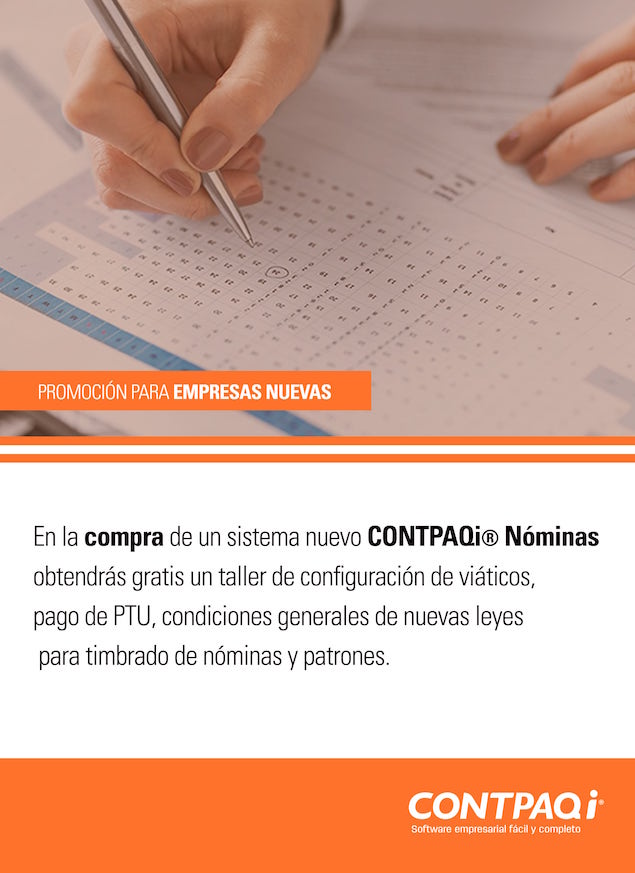 Nóminas Contpaqi Contpaq en Querétaro
